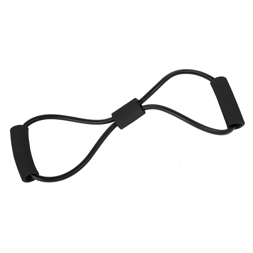 Resistance Stretch Rubber Band – Training Rope Tube for Workout, Yoga & Gym (Black)