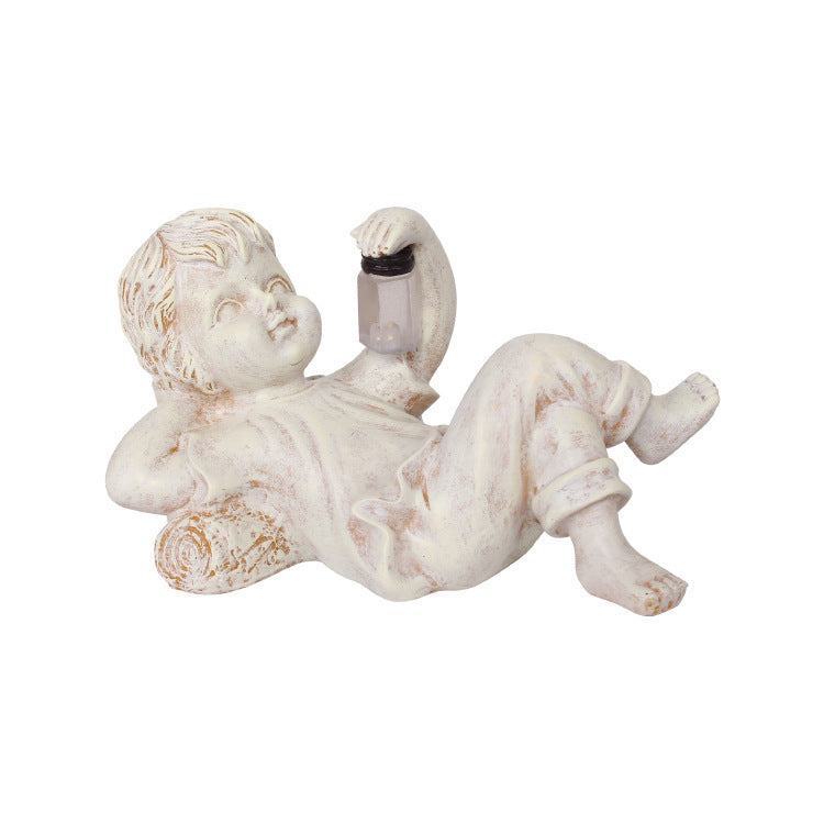 Resin Firefly Jar Garden Statue – Adorable Solar Light Decor