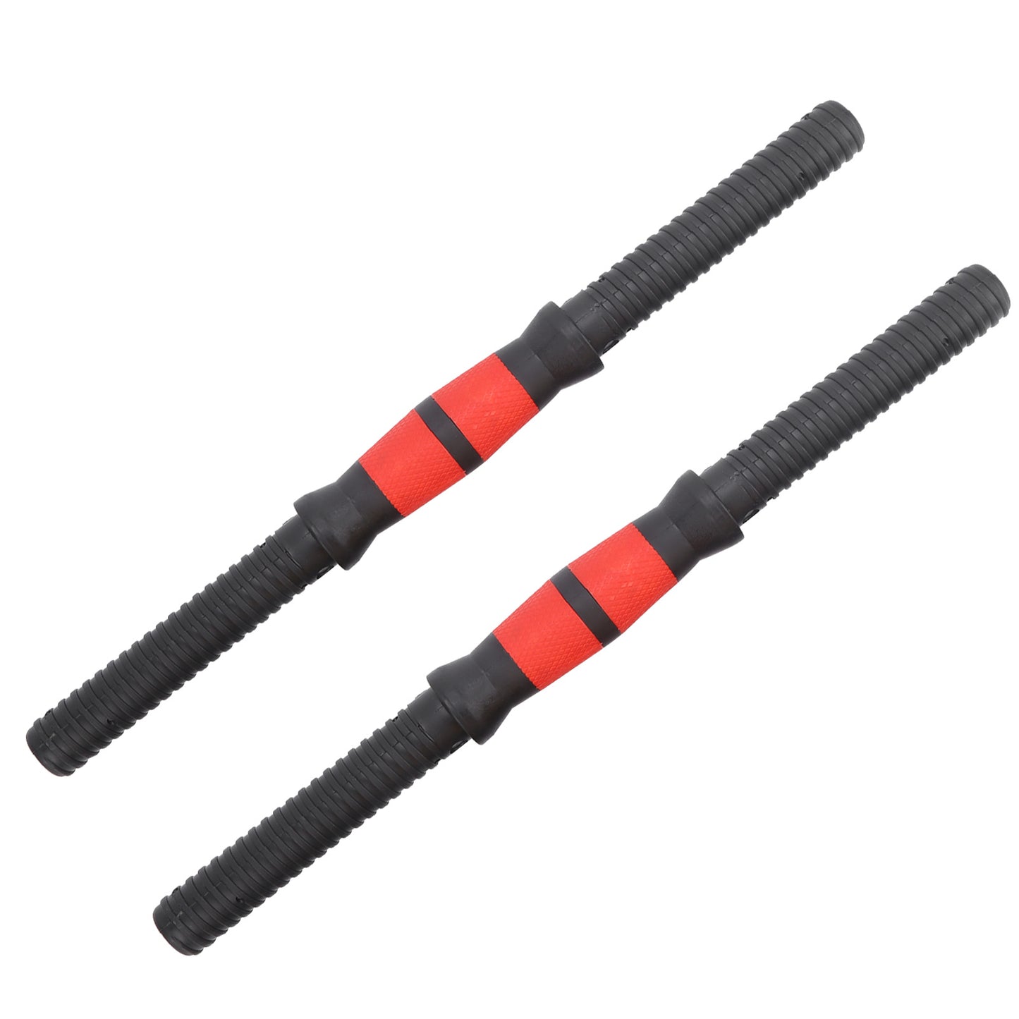 40cm Dumbbell Bars – Weight Lifting Dumbbell Handles with 4Pcs Spinlock Nuts