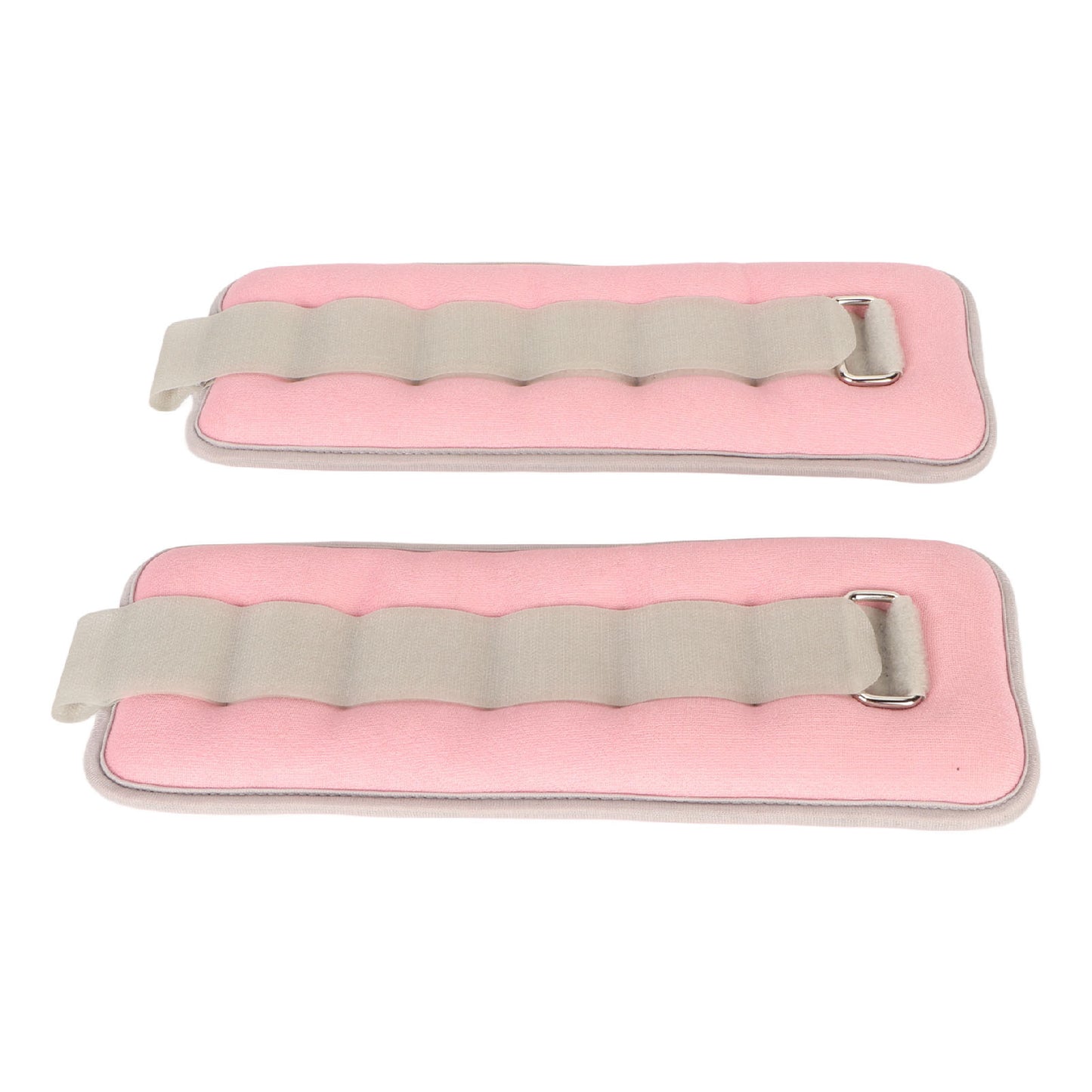 2PCS Adjustable Ankle & Wrist Weights – Strength Training Weights for Kids, Women & Men (Pink)