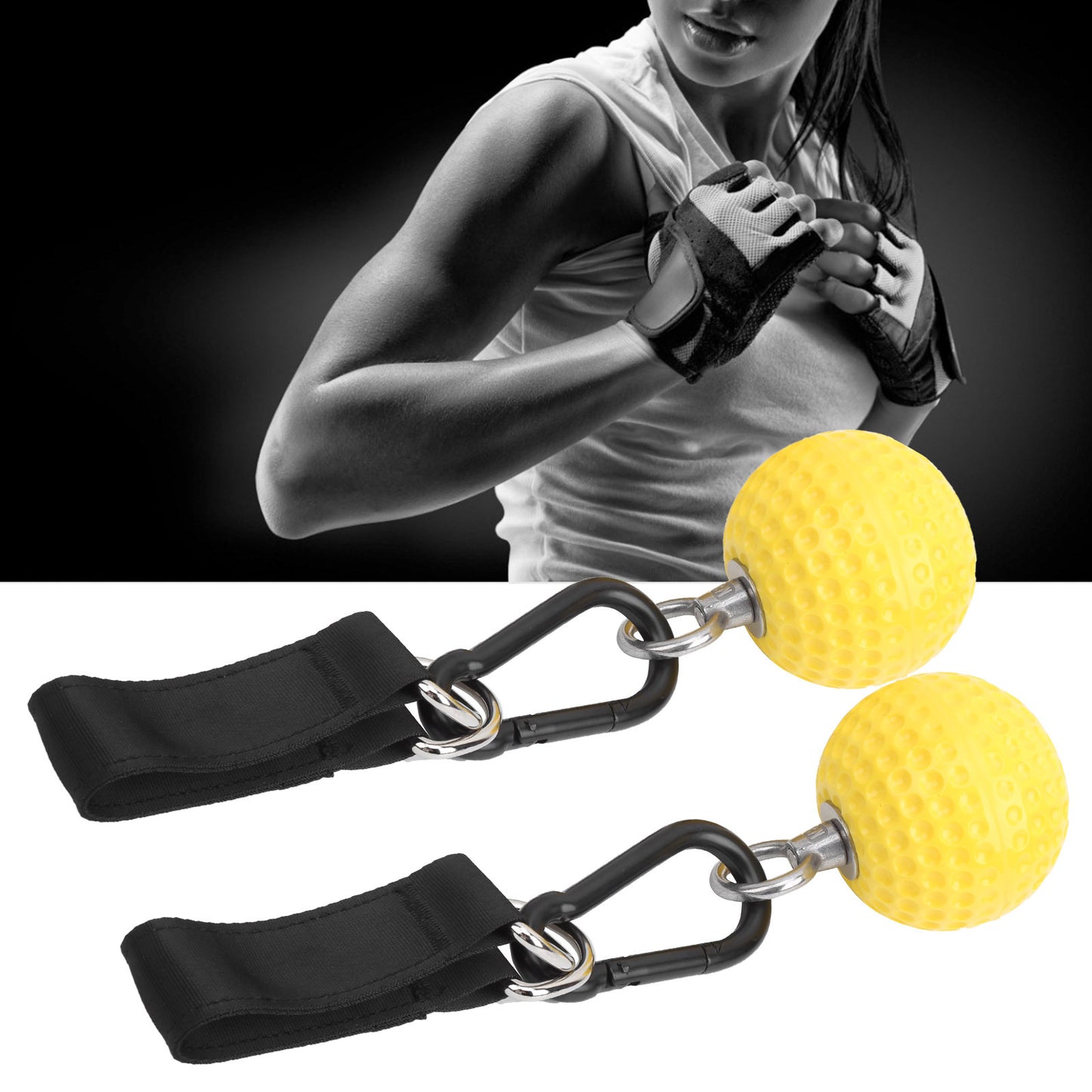 Pull-Up Grips Ball – Arm Strength Training Exercise Ball for Home Fitness