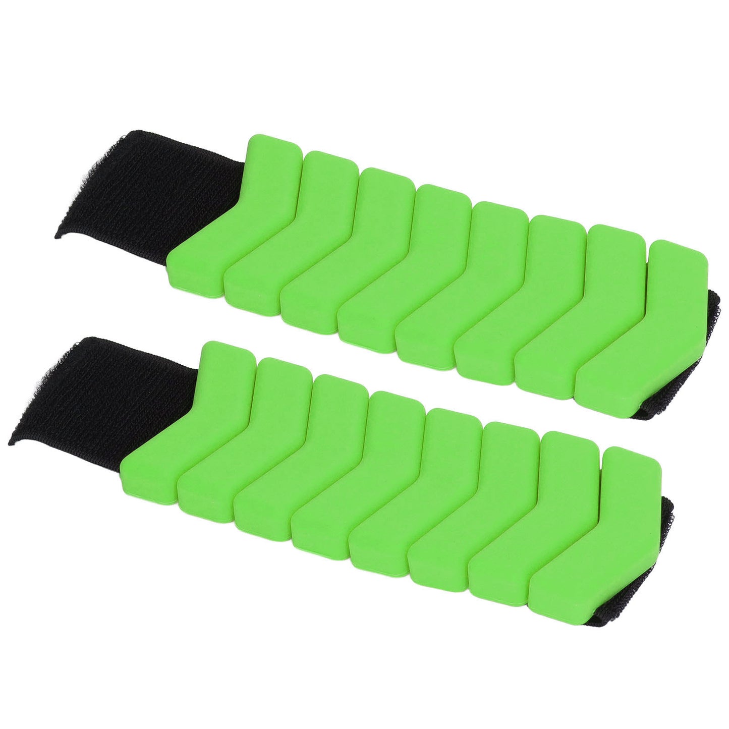 1 Pair Adjustable Resin Weight Bearing Bracelet – Wrist & Ankle Weights for Fitness & Sports (Green)
