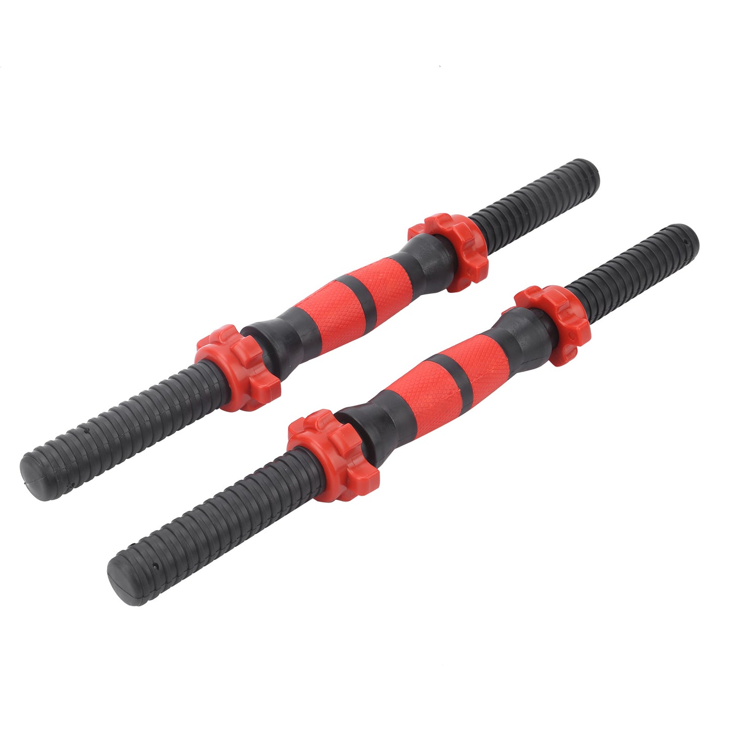 40cm Dumbbell Bars – Weight Lifting Dumbbell Handles with 4Pcs Spinlock Nuts