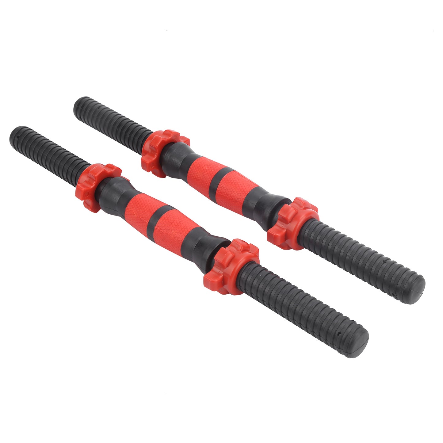 40cm Dumbbell Bars – Weight Lifting Dumbbell Handles with 4Pcs Spinlock Nuts