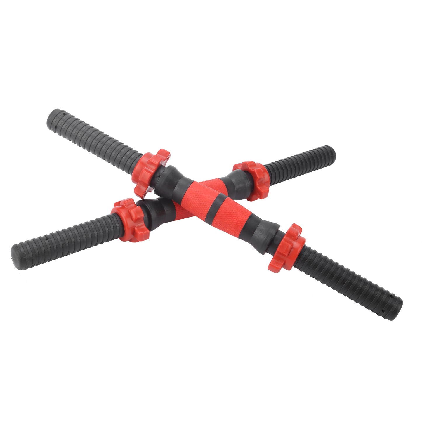 40cm Dumbbell Bars – Weight Lifting Dumbbell Handles with 4Pcs Spinlock Nuts