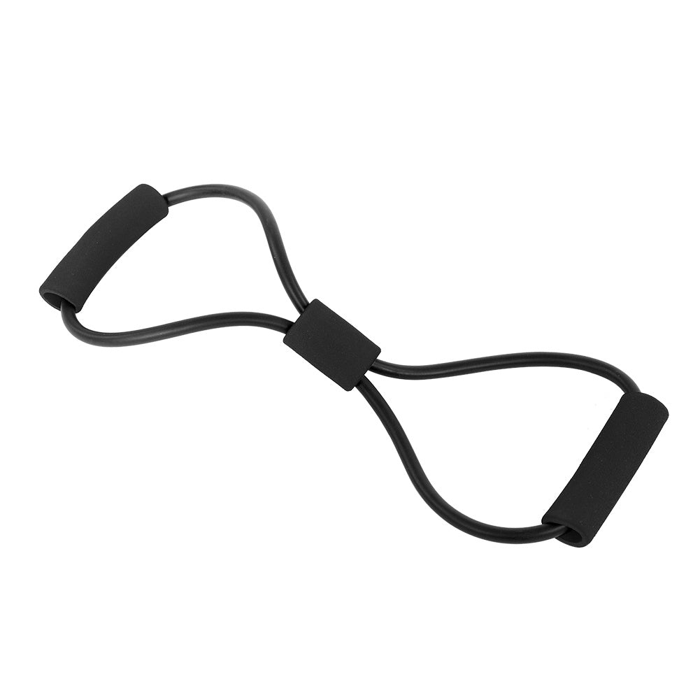Resistance Stretch Rubber Band – Training Rope Tube for Workout, Yoga & Gym (Black)