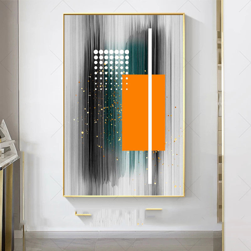 Modern Abstract Art Canvas Poster – Stylish Gallery Interior Decor