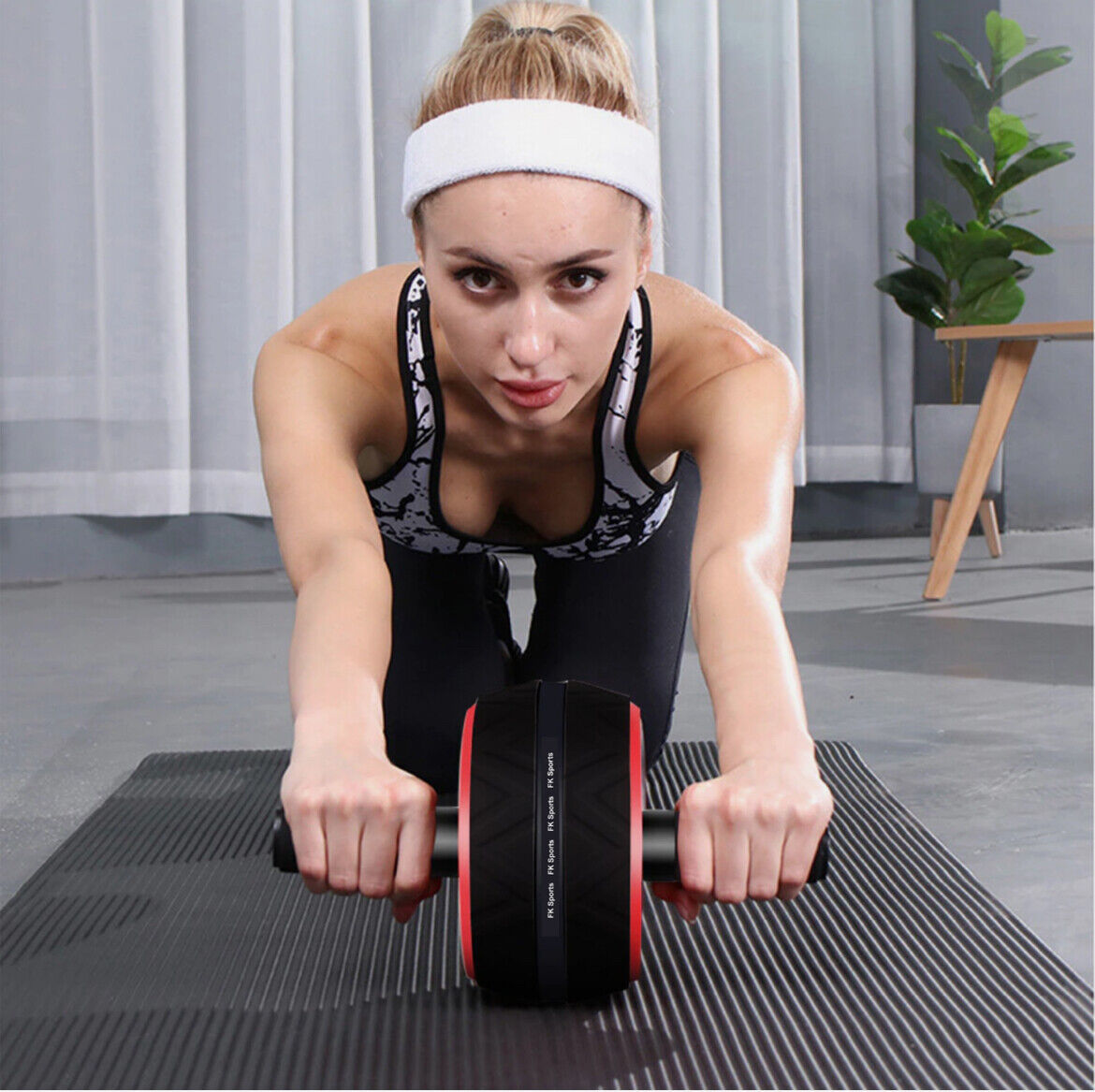 Pro Abs Roller Exercise Wheel – Core Strength & Abdominal Muscle Trainer