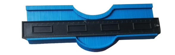Radial Ruler Contour Gauge – Precise Profile Measuring Tool for Accurate Cuts