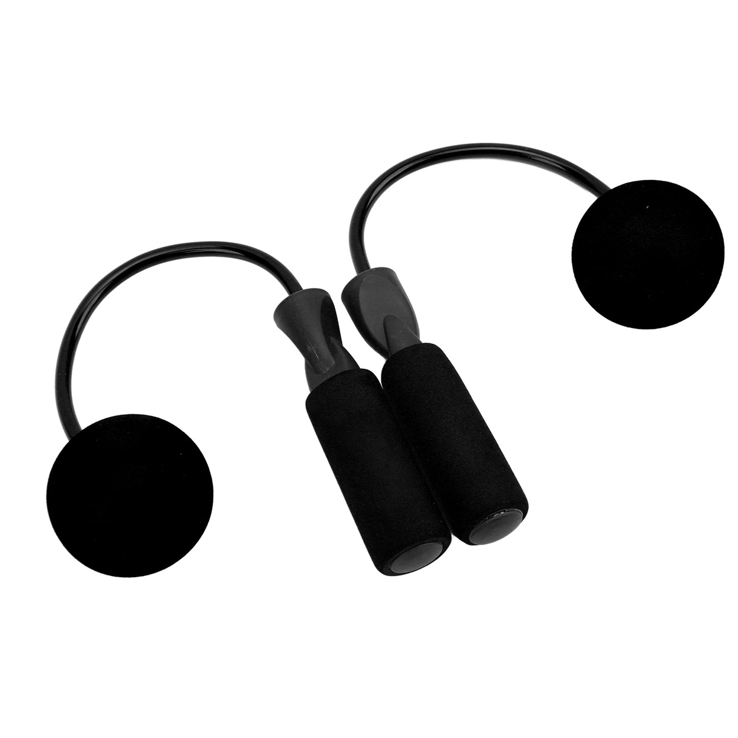 Ropeless Jump Rope – Cordless Fitness Training for Cardio & Fat Burning (Black)