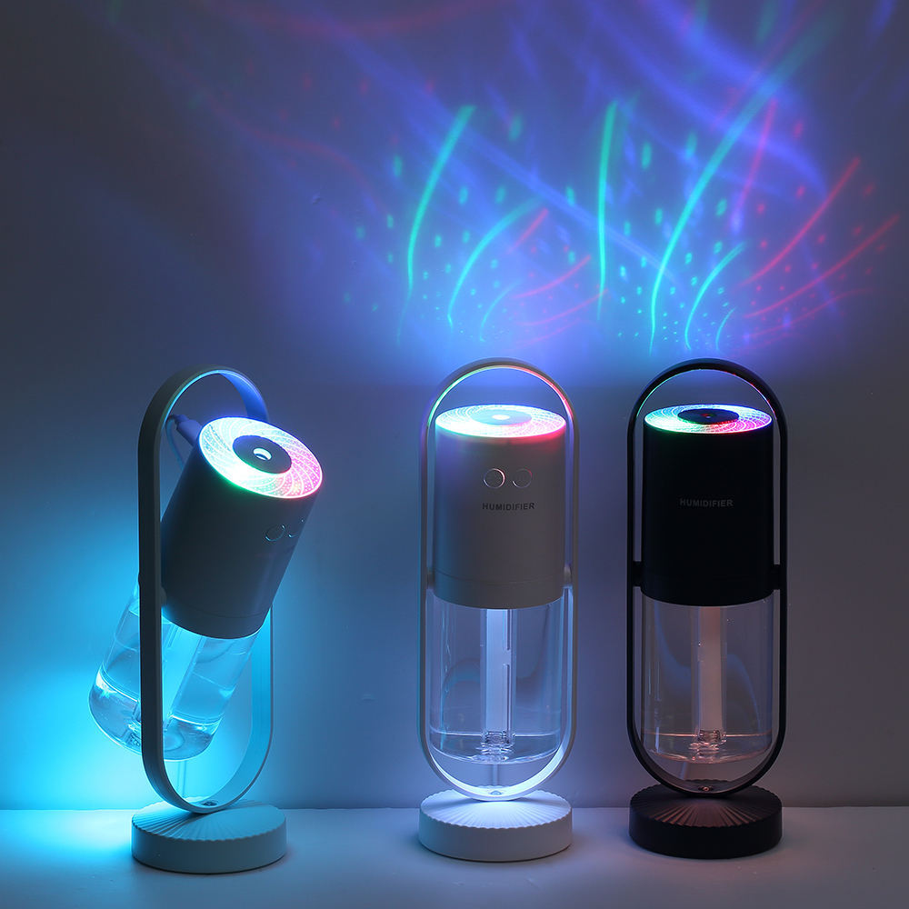 200ml Portable USB Humidifier – Colorful Light & Rechargeable for Home, Office & Car