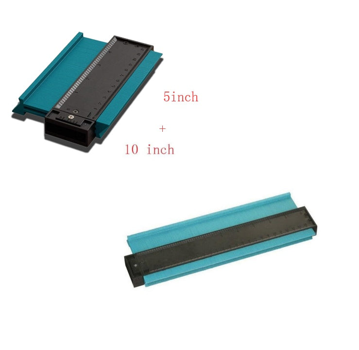 Radial Ruler Contour Gauge – Precise Profile Measuring Tool for Accurate Cuts