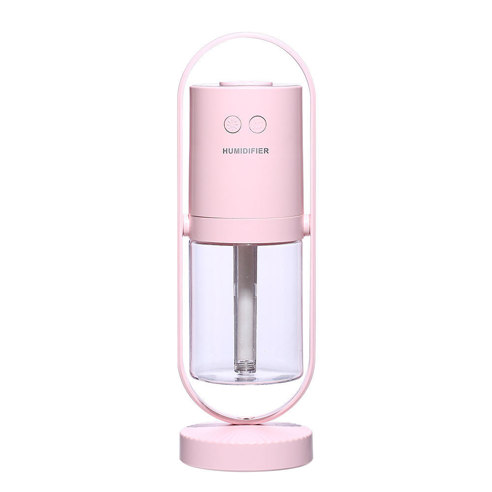 200ml Portable USB Humidifier – Colorful Light & Rechargeable for Home, Office & Car