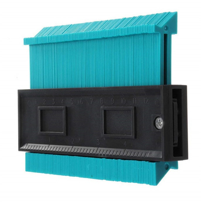 Radial Ruler Contour Gauge – Precise Profile Measuring Tool for Accurate Cuts