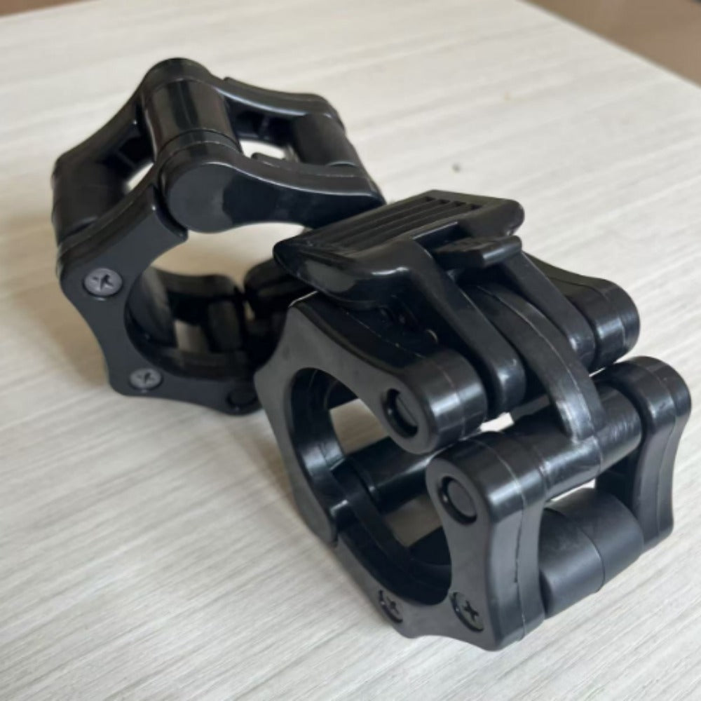 Weight Lifting Barbell Quick Buckle – Secure & Easy-to-Use Plate Clamps