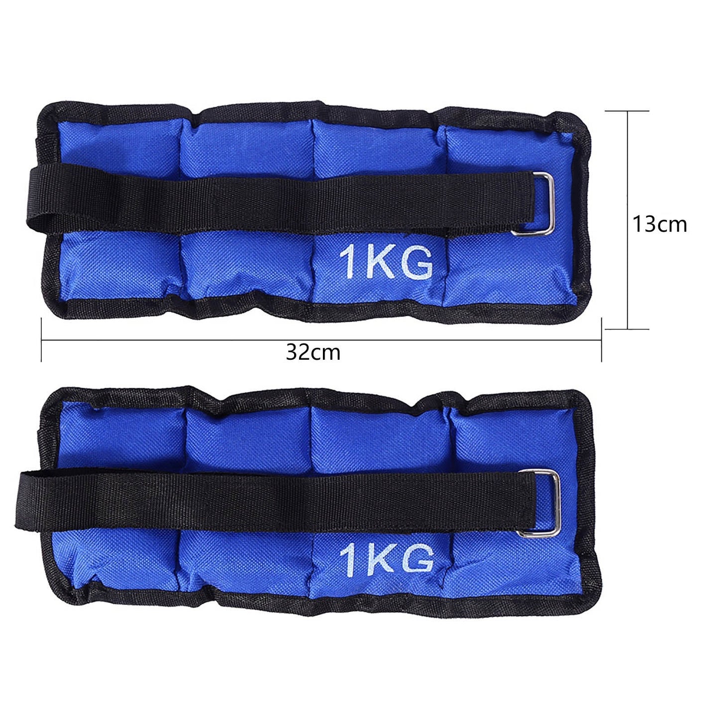 Adjustable Wrist & Ankle Weights – Resistance Training for Fitness, Gym, Running & Strength Workouts